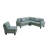  Lazara 4 - Piece Pale Green L Shaped Corner Sectional Sofa-99217908-100344033