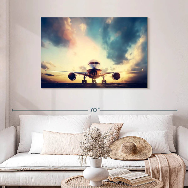 Mehar Grounded Jet, 30" H x 45" W