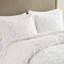 Édredon très grand - 100% coton, magnifique motif capitonné en chenille, surdimensionné et relaxant, comprend 2 taies décoratives, taille en coton avec ornement, confortable