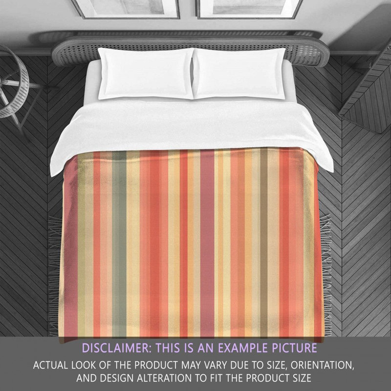 Polyester Striped Comforter, Queen Comforter