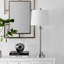 Lampe standard en nickel 30 po Navilas