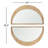 Vixe Solid Wood Mirror-896626162-896626163