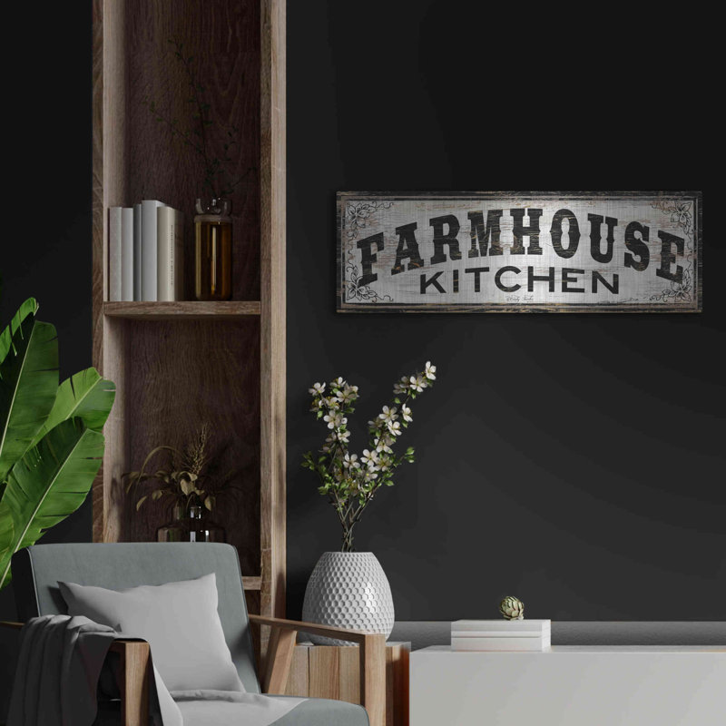 «Farmhouse Kitchen» par Cindy Jacobs, H 12 po x l 36 po