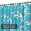 Rideau de douche imperméable nautique à motif japonais avec 12 crochets-1864050035