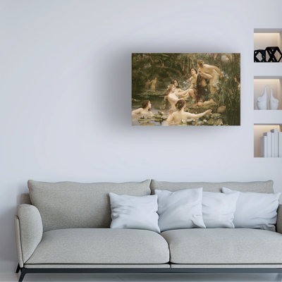 Art sur toile, Henrietta Rae Hylas et les nymphes de l'eau