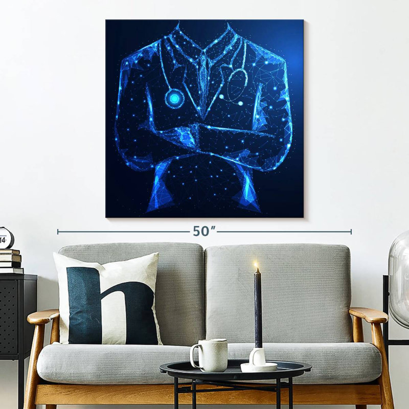 Digital Doctor, 33" H x 33" W