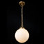 Luminaires suspendus sphériques en verre 1 lumière