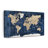 Wood Textured World Map Canvas Print-323937778-332438971-293910402
