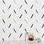 Tres Polished Marble Mosaic Tile-215455095