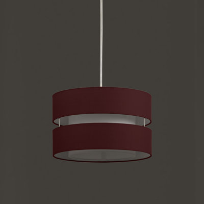 20 cm H Drum Cotton Lamp Shade ( Uno )