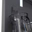 ZLINE Autograph 72 in. Black Steel Built-In Refrigerator w/ Gray Interior & Bronze Helix Handles-1788818096