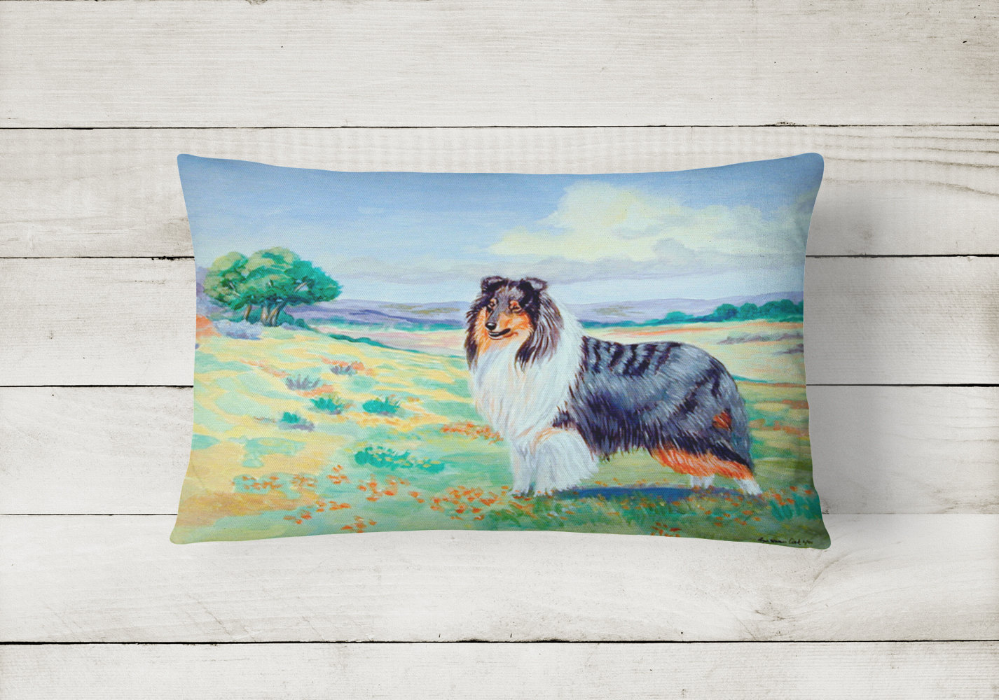Caroline's Treasures Collie BB3716PTHD - Coppia di presine a
