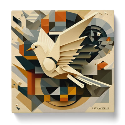 Dove Constructivism - Wrapped Canvas