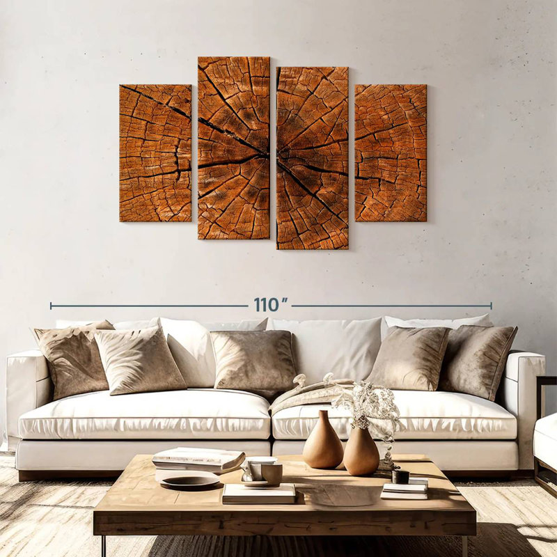Harnek Magnified Tree Stump, 48'' H x 75'' W