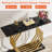 Hailynn 39.37'' Gold Console Table-1402536760