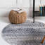 Tapis géométrique gris-497760772