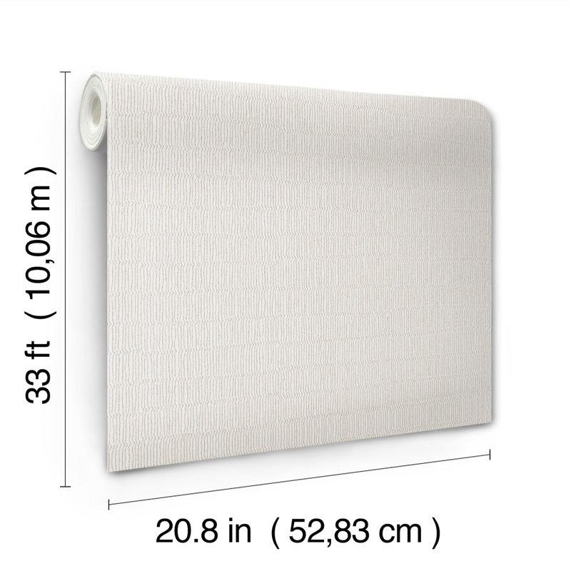 Papier peint texture tectonique, Blanc / argent