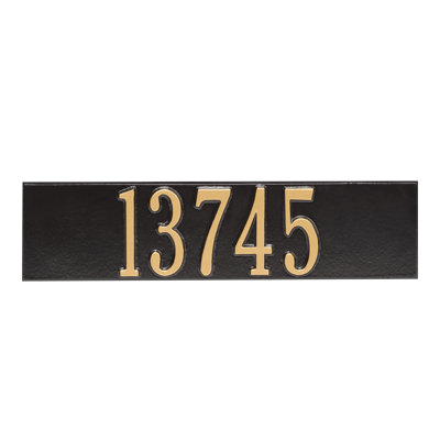 Colonial Mailbox Sign
