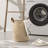 metal laundry basket rattan weaving effect