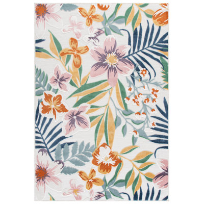 Tapis floral intérieur / extérieur Cabana 454