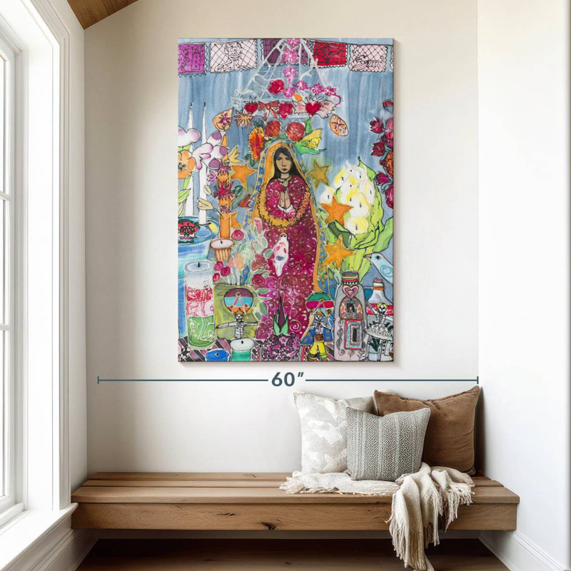 Lelend My Mexican Shrine, 51" H x 34" W