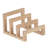 Wood Plate/Cutting Board Rack
