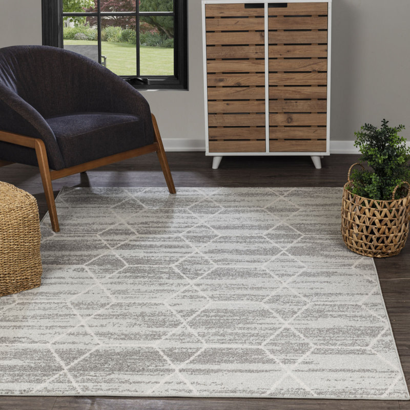 Geometric Area Rug, Rectangle 120 x 170cm