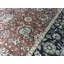 Gramercy Wool Oriental Area Rug in Rust/Navy