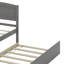 Lit plateforme simple avec lit gigogne