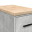 Solid Wood Single Storage Cabinet ( 85cm H x 30cm W x 51cm D)-430357426