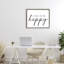 Cadre flottant Exist To Be Happy, design par lettré et doublé-1584018208-1584018239