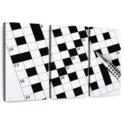 Blank Crossword Puzzle Photography