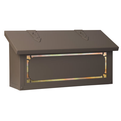 Monarch Metal Wall Mounted Mailbox