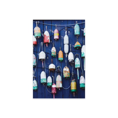 " Maine Lobster Buoys " by Ann Hudec