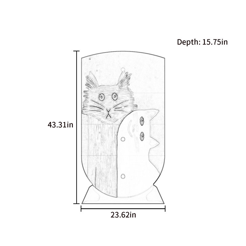 Commode d'appoint 4 tiroirs Modern Light Luxury, Blanc