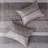 7 Piece Jacquard Comforter Set Grey/Taupe