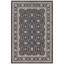 Tapis Cove2 traditionnel à motif floral intégral gris ivoire beige, lavable à la machine, antidérapant, à poils courts, pour l'intérieur et l'extérieur, adapté aux animaux domestiques, idéal pour le salon, la chambre, la salle à manger, l'entrée, le corridor ou le bureau.-2020640175