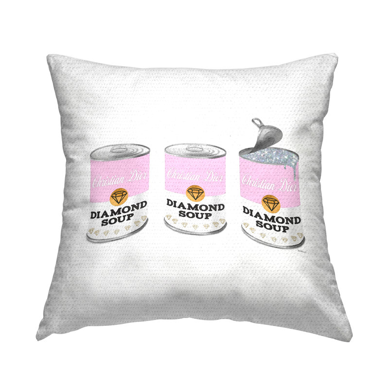 Coussin d'extérieur Pastel Pink Fashion