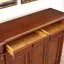 Banc de rangement en bois massif Cherry