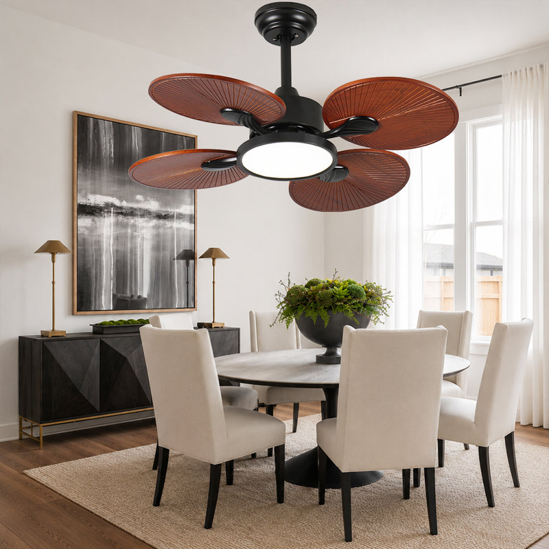 Ventilateur de plafond 33 pouces avec lumière