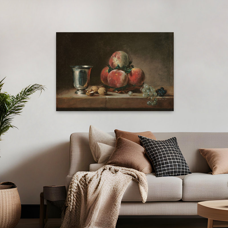 Art de fruits rétro, H 32 po x l 48 po