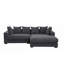 Canapé modulaire 2 pièces rembourré-1255789847