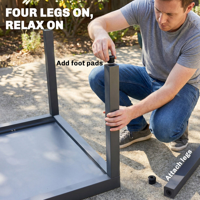 Rectangular Outdoor Dining Table , 270cm cm W 90cm cm D