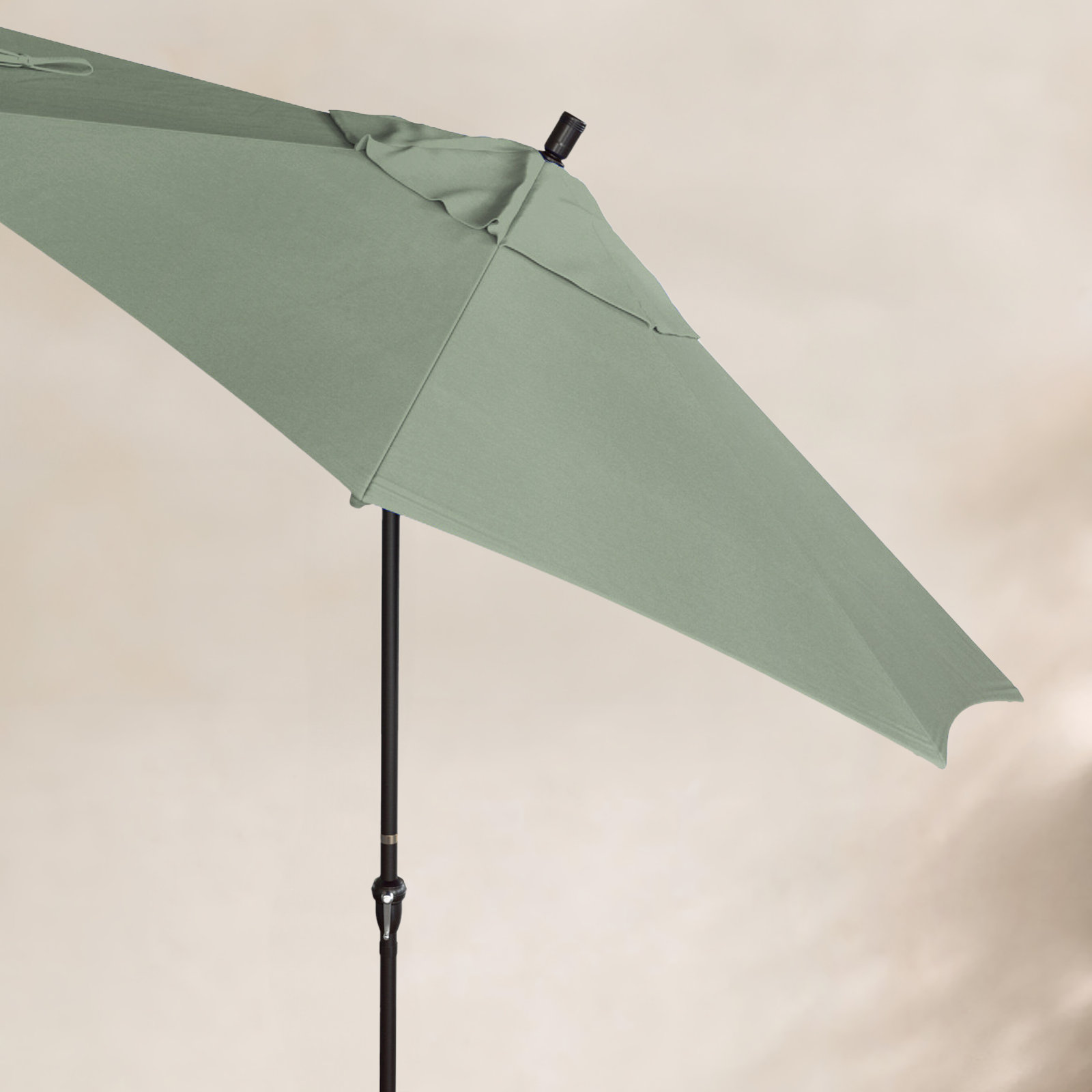 Camry 9' Sunbrella® Market Umbrella, Canvas Spa Sunbrella® Canvas