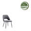 Apperson Velvet Dining Chair With Steel Legs-253975568