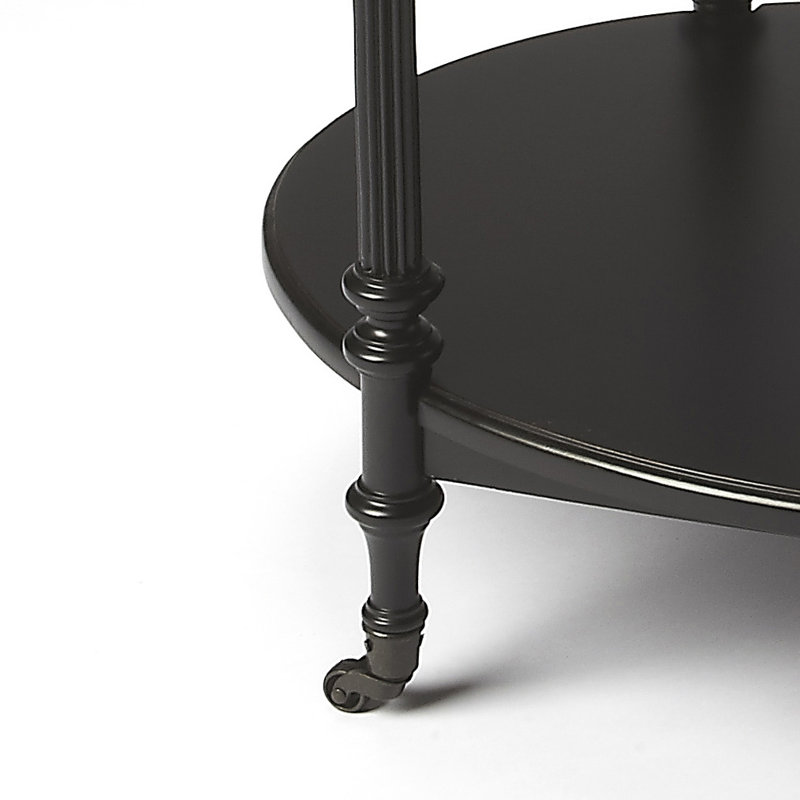 Keating Serving Cart, Black Licorice