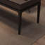 Bureau italien en bois fumé italien minimaliste-716534208