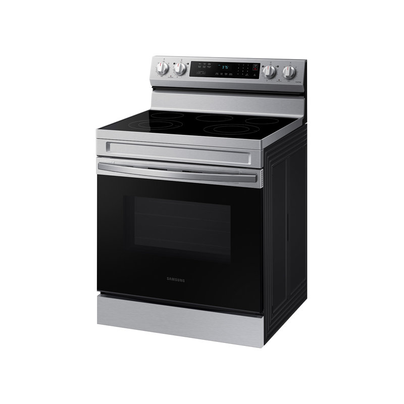 Samsung 6.3 cu. ft. Smart Freestanding Electric Range with Rapid Boil™ & Self Clean, Stainless Steel