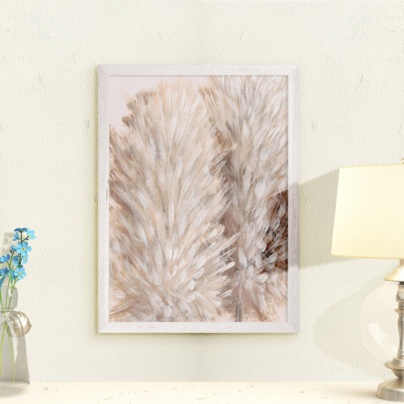 «Pampas Grass III» par Paul Cezanne, reproduction d'art sur toile encadrée, H 38 po x l 28 po x P 1,25 po