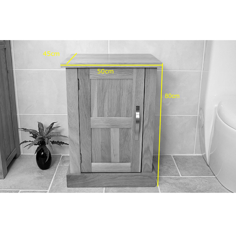Desirae 500mm Single Bathroom Vanity with Vessel Ceramic Basin